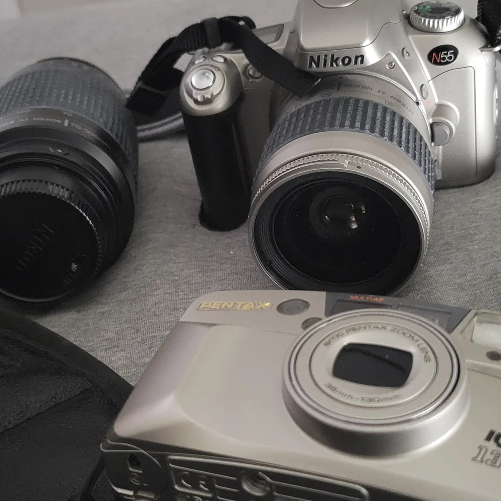 Nikon Silver Digital Camera Sleek Design Professional Quality